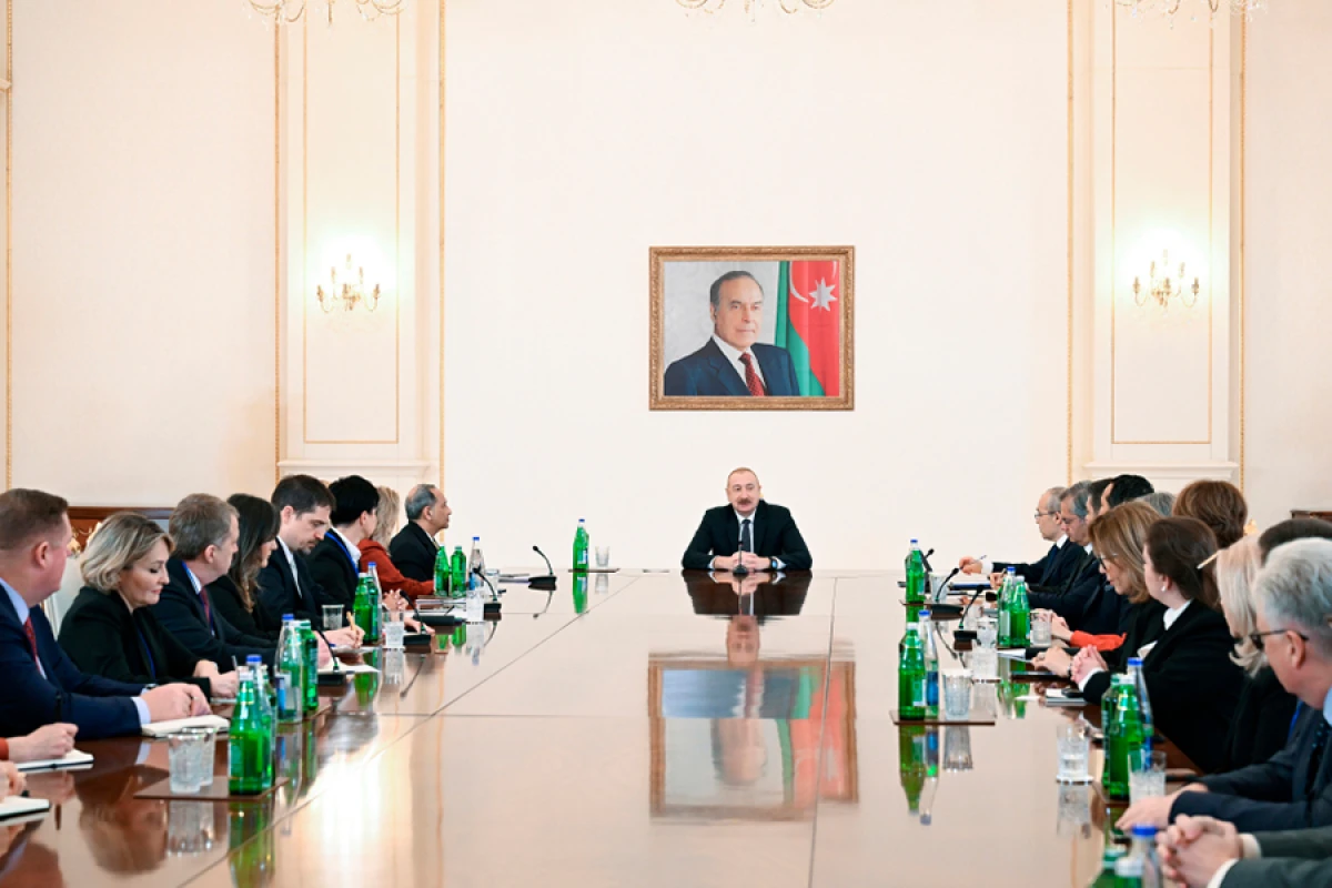 İlham Əliyev ABŞ Ticarət Palatasının nümayəndə heyətini qəbul etdi- [[Yeniləndi]]