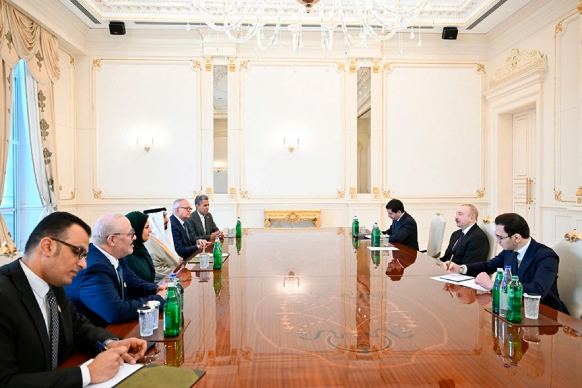 [[İlham Əliyev]] Ərəb Parlamentinin prezidentinin başçılıq etdiyi nümayəndə heyətini qəbul etdi