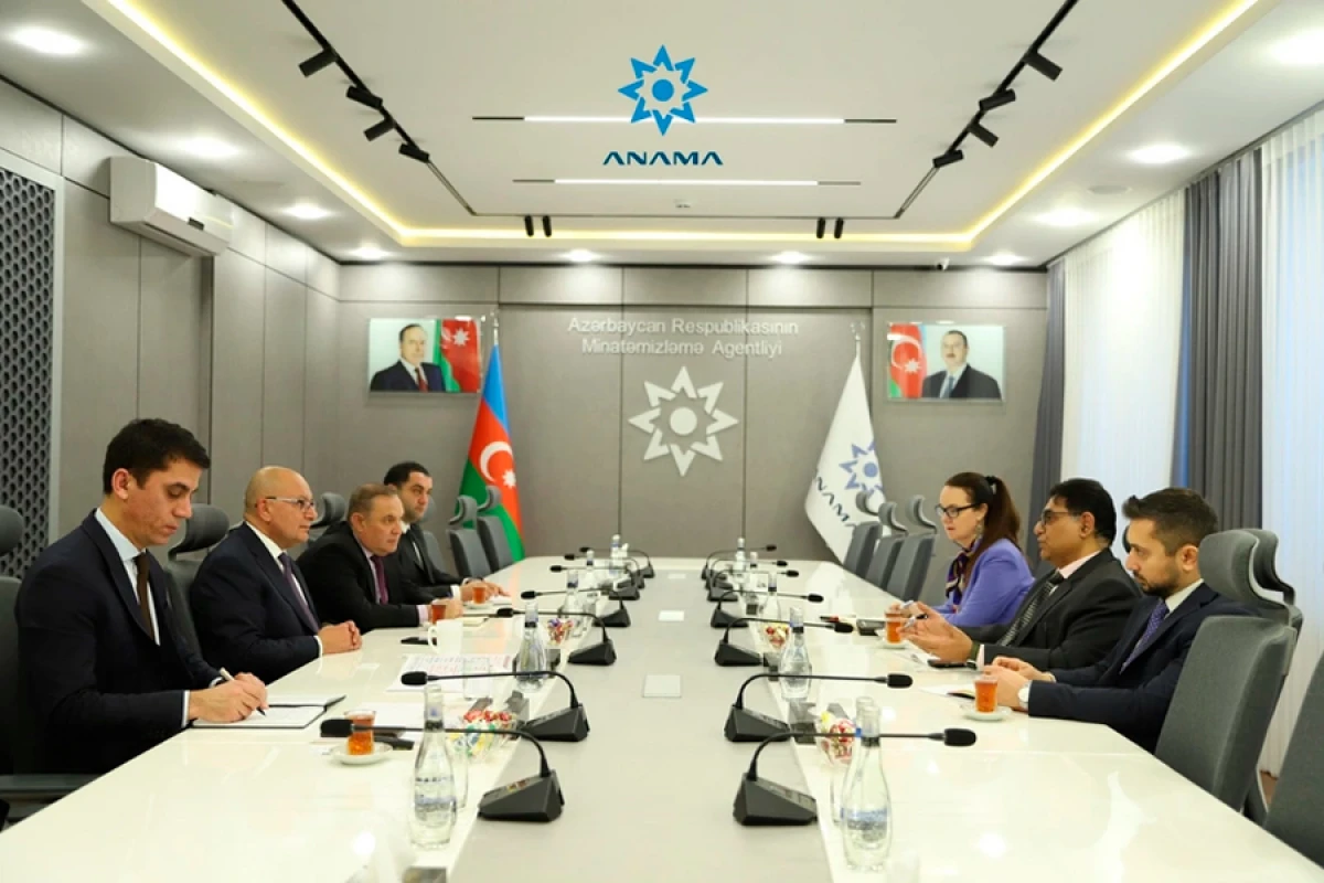 ANAMA və FAO [[minatəmizləmə sahəsində əməkdaşlığı]] müzakirə etdi