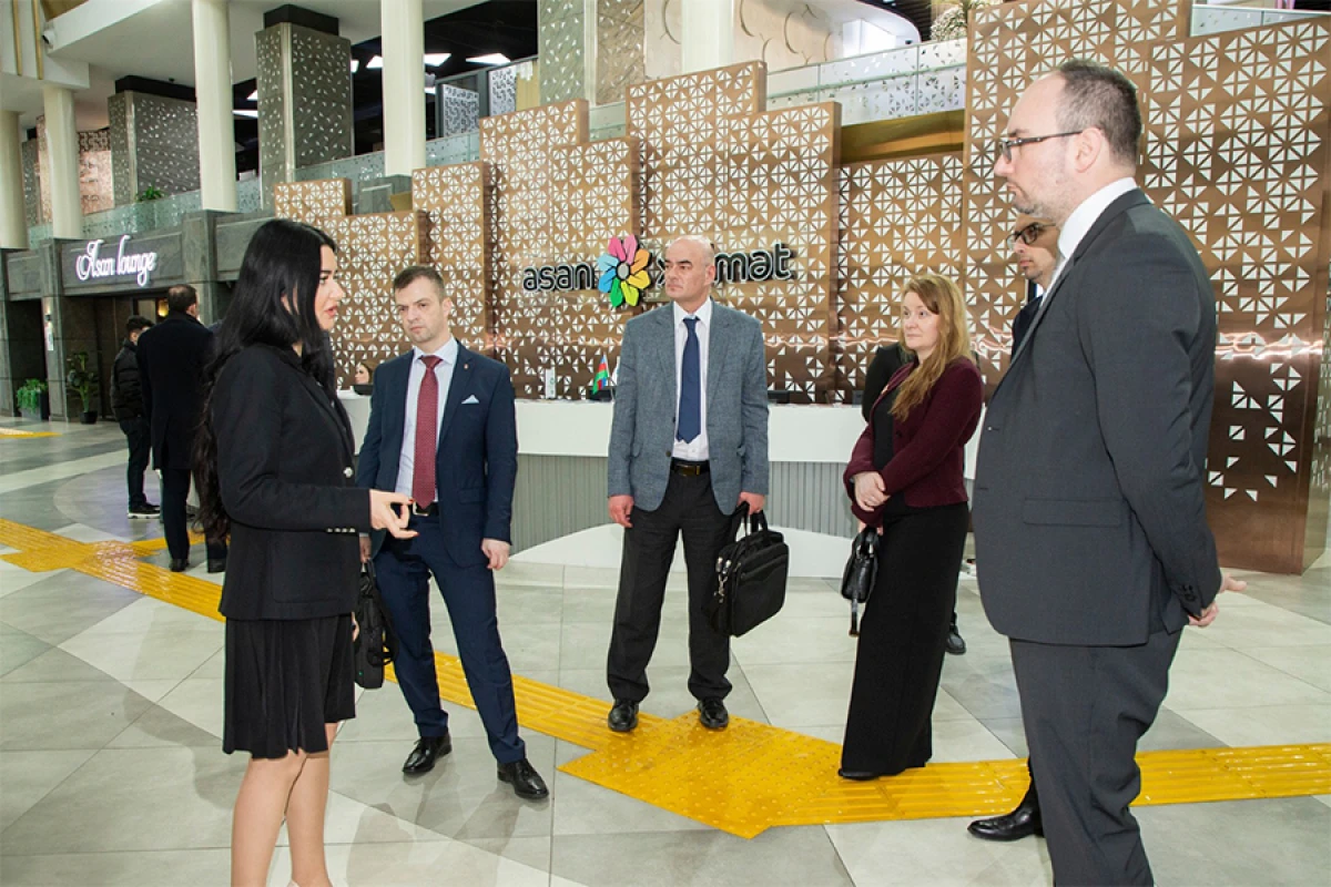 Macarıstan nümayəndə heyəti [["ASAN xidmət"də]]