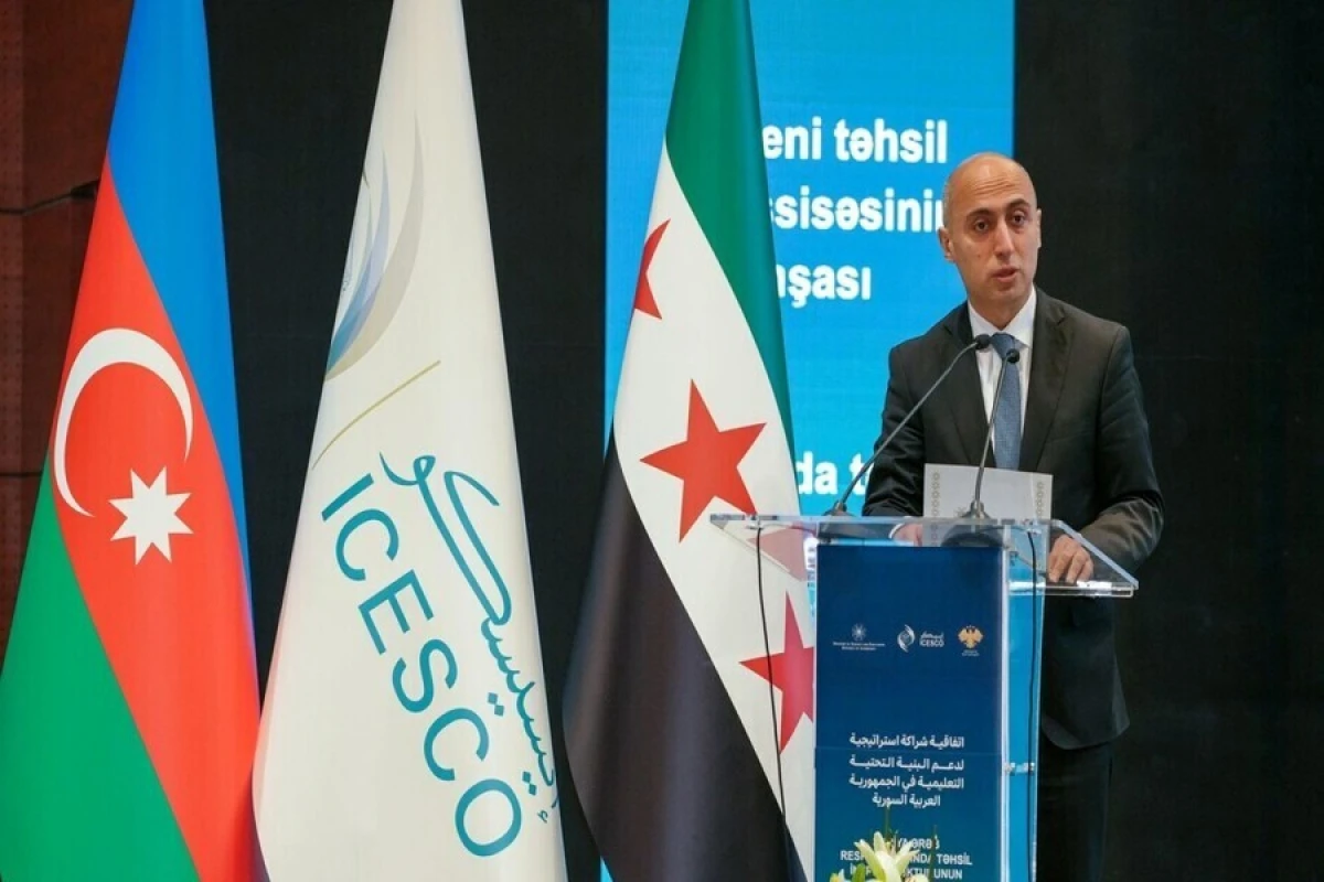 Azərbaycan Suriyada [[10-a yaxın yeni məktəb tikəcək]]