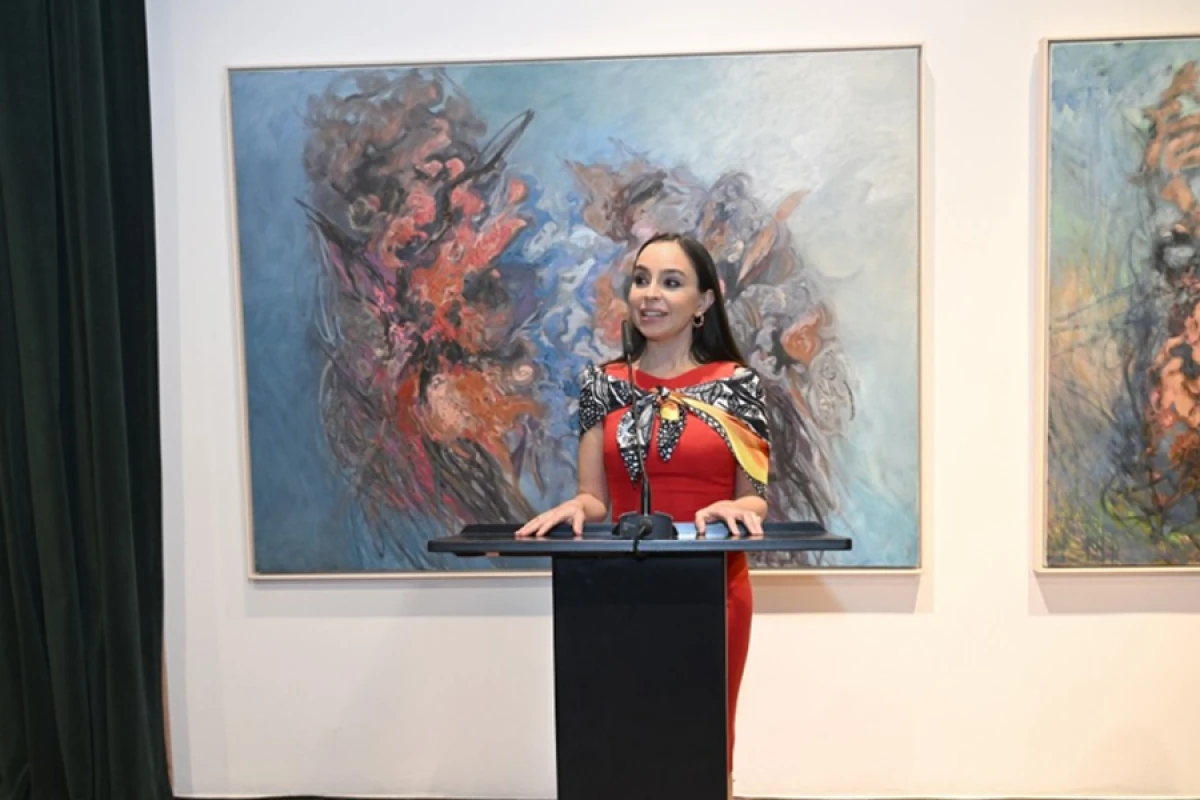 Leyla Əliyeva və Arzu Əliyeva Tiranada beynəlxalq incəsənət sərgisinin açılışında iştirak etdilər [[- FOTO]]