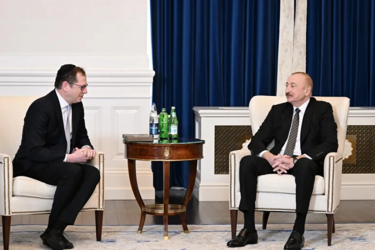 İlham Əliyev Amerika İsrail İctimai Əlaqələr Komitəsinin icraçı direktoru və digər rəhbər heyəti ilə görüşdü