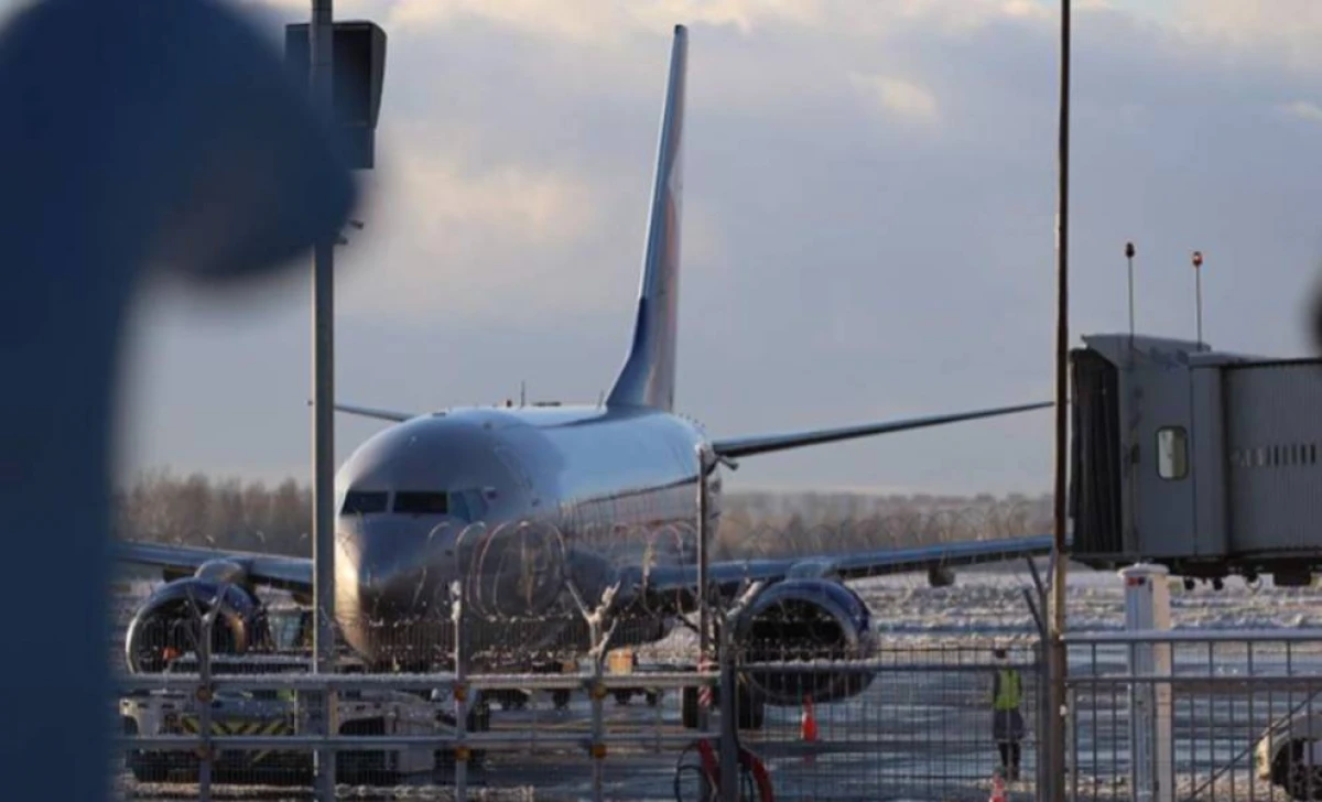 Rusiyada [[hava limanı]] bağlandı