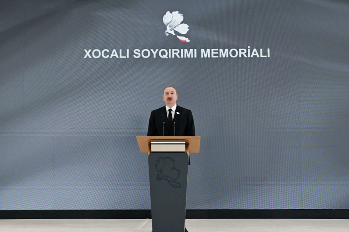 [[Prezident:]] Memorial Kompleksin timsalında biz Azərbaycan xalqının əyilməz ruhunu görürük