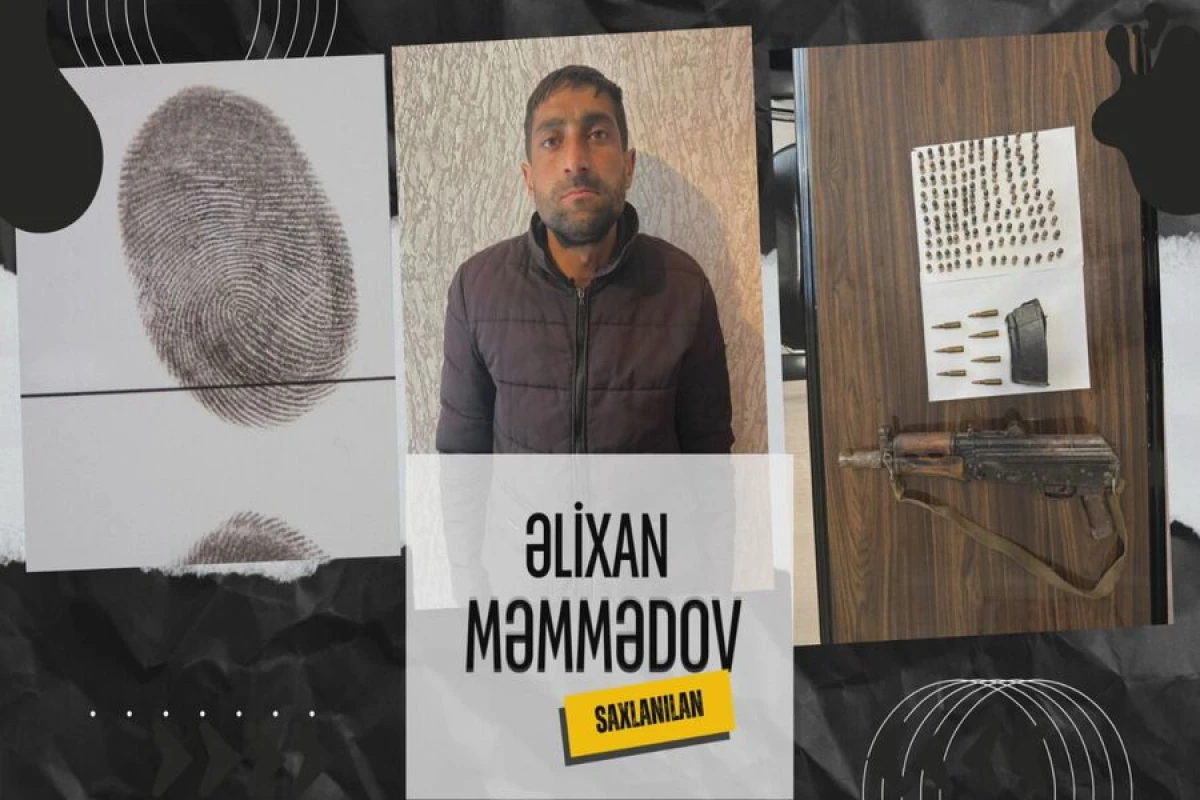 Göyçayda sakindən [[avtomat və narkotik götürüldü]]