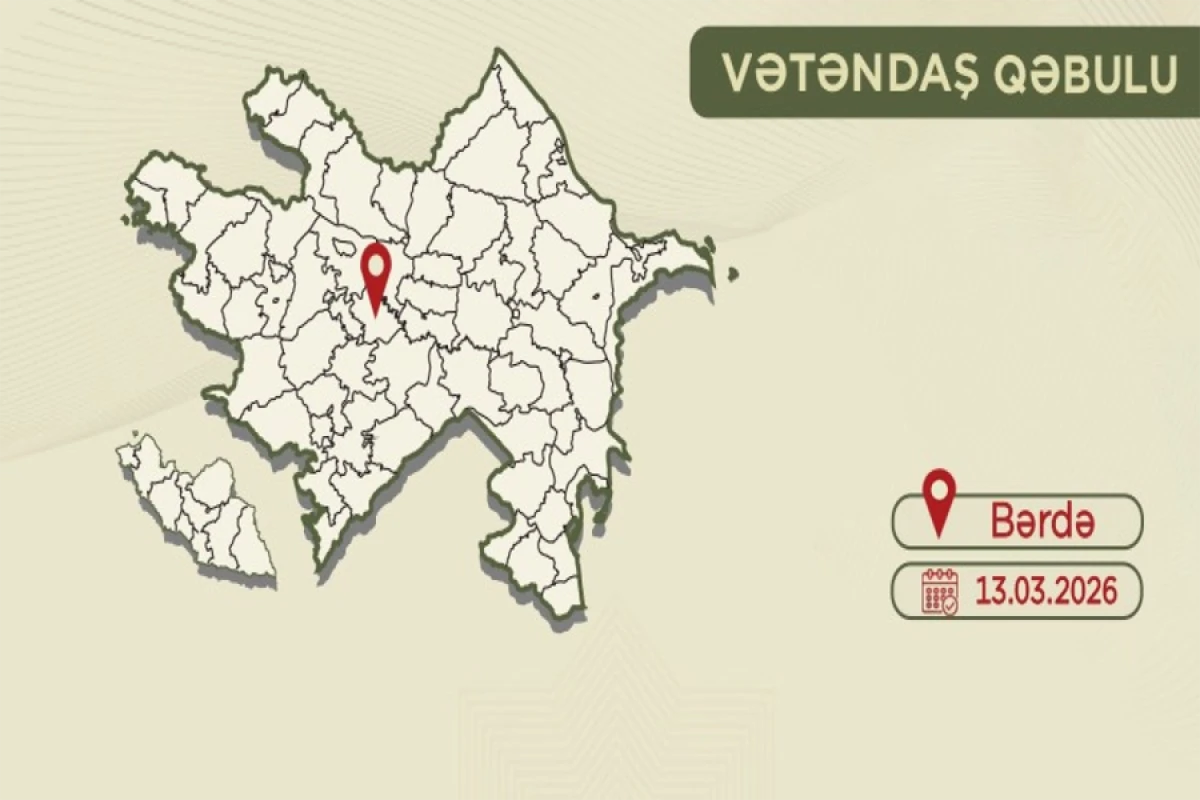 Mürsəl İbrahimov [[Bərdədə]] qəbul keçirəcək