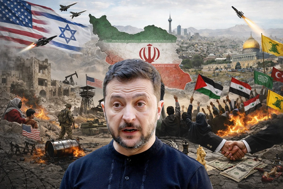 Zelenskidən Yaxın Şərqə [[GÖZLƏNİLMƏZ TƏKLİF: Moskvanı yola gətirsəniz...]]