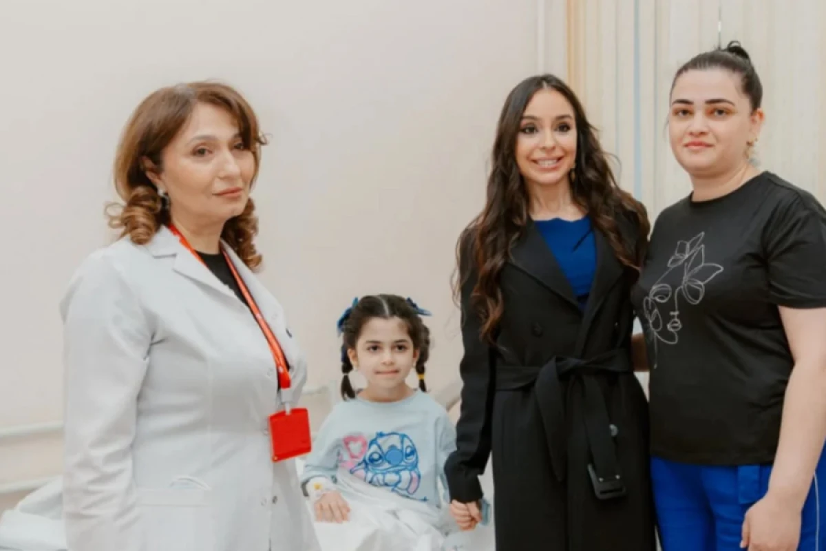 [[Leyla Əliyeva]] Bakıda Uşaq Klinik Xəstəxanasını ziyarət etdi
