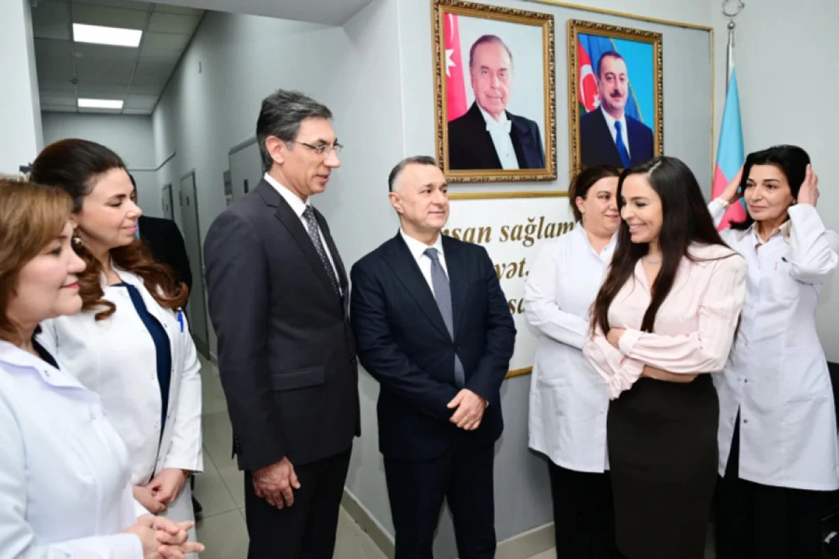 [[Leyla Əliyeva]] Bakı Şəhər Narkoloji Mərkəzini ziyarət etdi