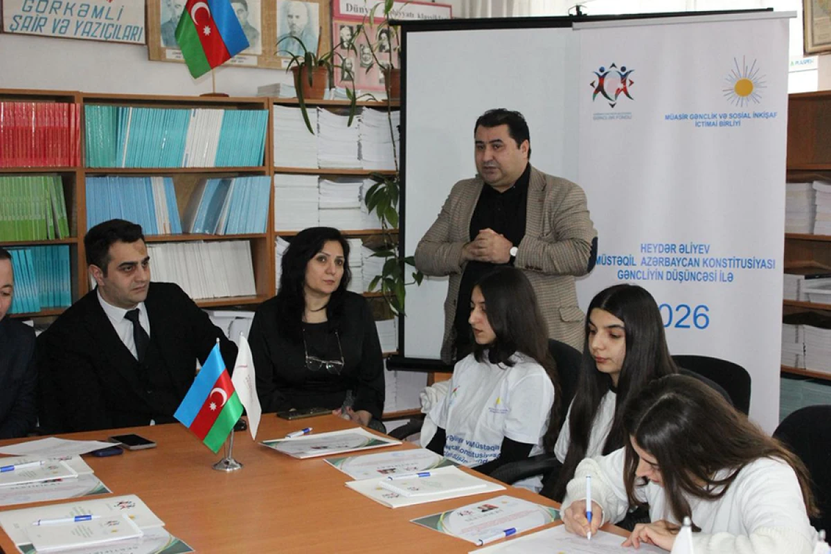 “Müasir Gənclik və Sosial İnkişaf” İB-nin layihəsi başa çatdı [[– Fotolar]]