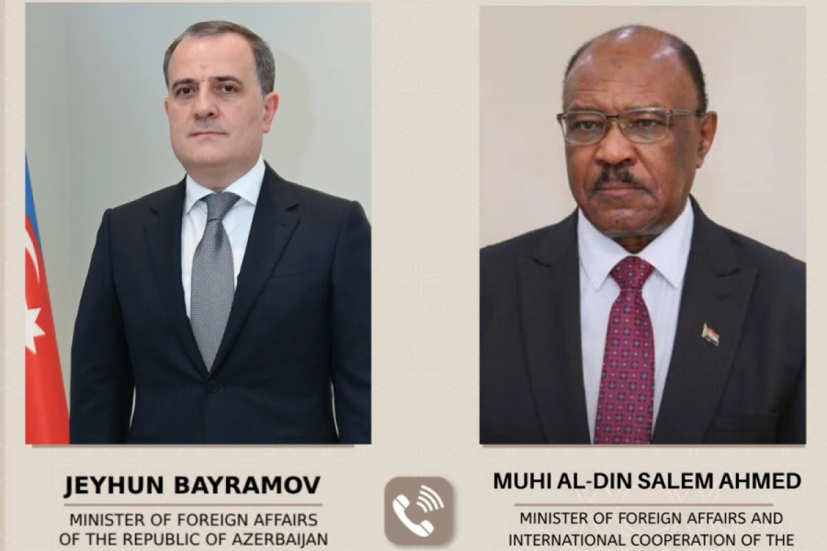 [[Sudanın xarici işlər naziri]] Ceyhun Bayramova zəng vurdu
