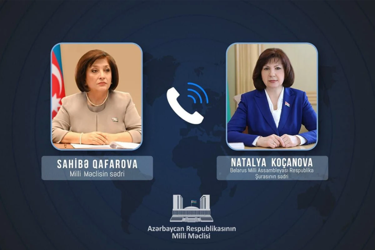 [[Sahibə Qafarova]] belaruslu həmkarı ilə danışdı