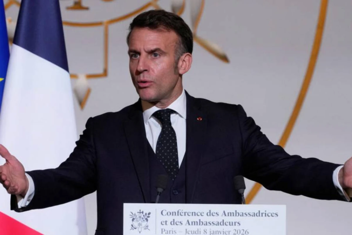 Makron Pezeşkiandan [[Hörmüz boğazının açılmasını tələb etdi]]