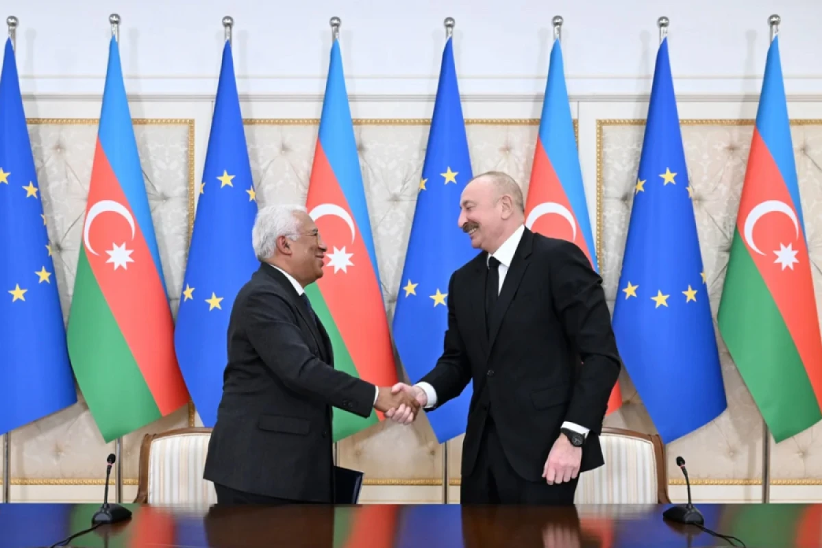 İlham Əliyevlə Antonio Koştanın birgə mətbuat [[BƏYANATI]]