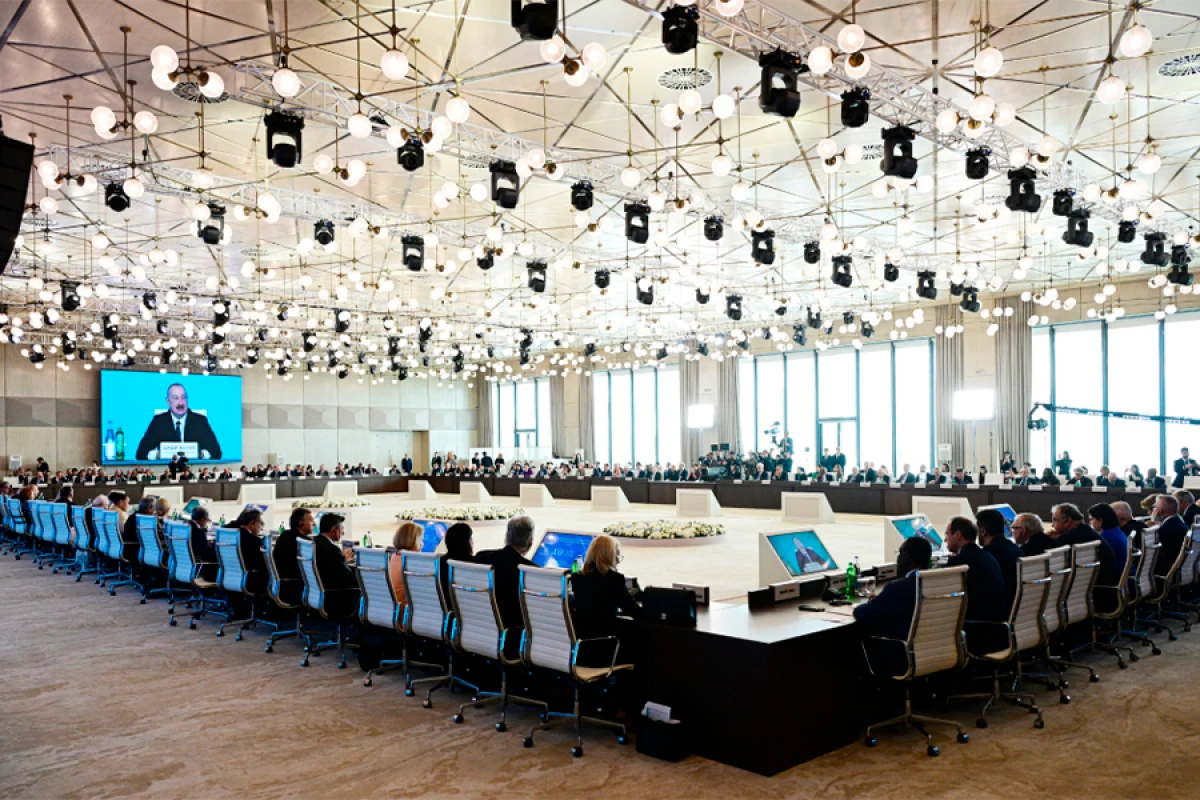 [[Azərbaycan Prezidenti:]] Ermənistanla sülhdən sonra biz Orta Dəhlizin genişləndirilməsi üzərində ürəkdən çalışırıq