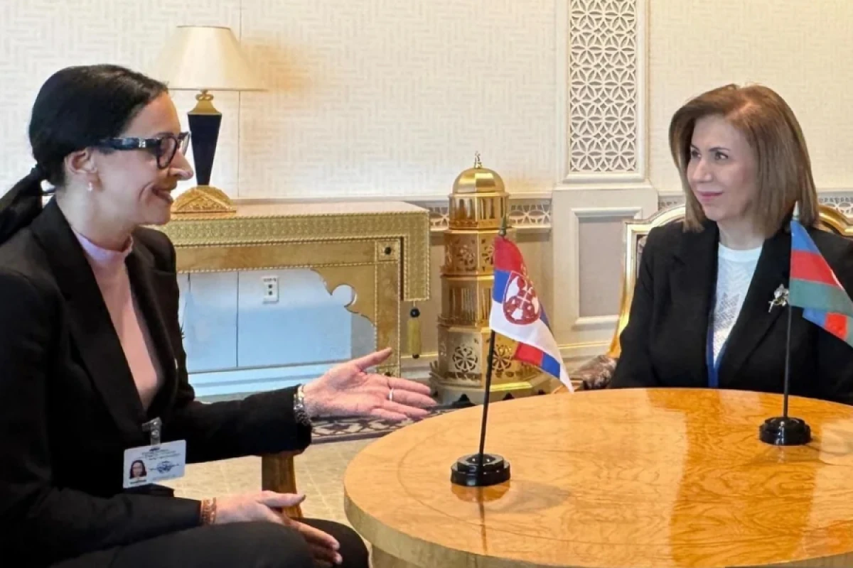 [[Bahar Muradova]] Yelena Zariç Kovaçeviç ilə əməkdaşlıq imkanlarını müzakirə etdi