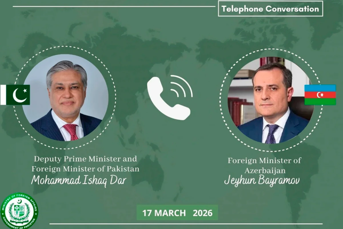 [[Ceyhun Bayramov]] pakistanlı həmkarı ilə danışdı