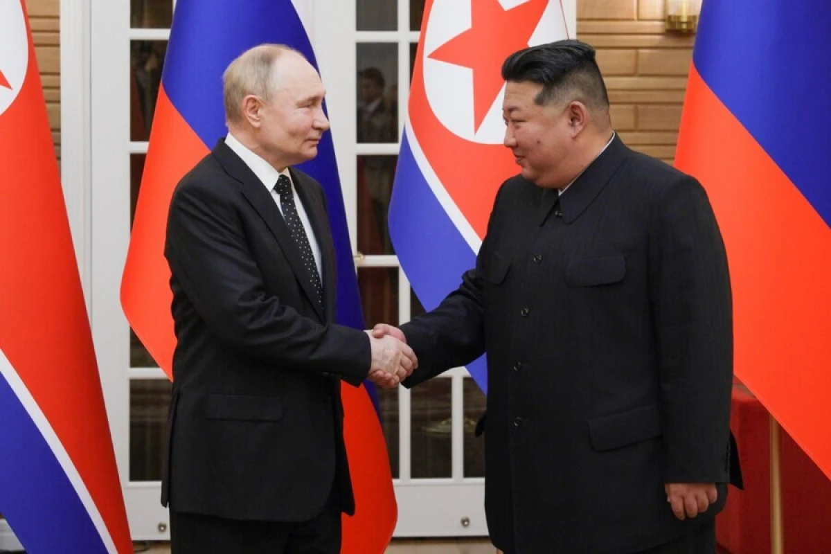 Putin Kim Çen Inı yenidən seçilməsi münasibətilə [[təbrik etdi]]