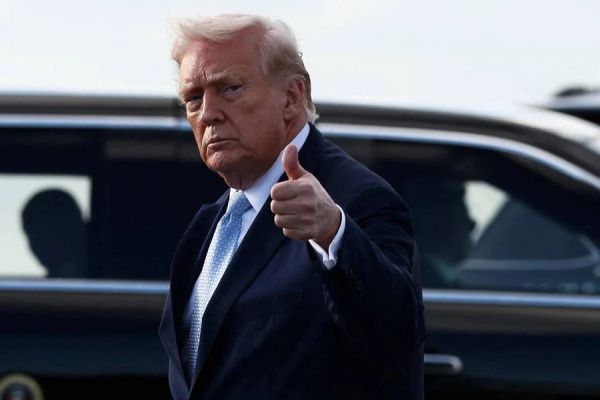 Tramp açıqlamasından əvvəl bazarda [[şübhəli 580 milyon dollar]]