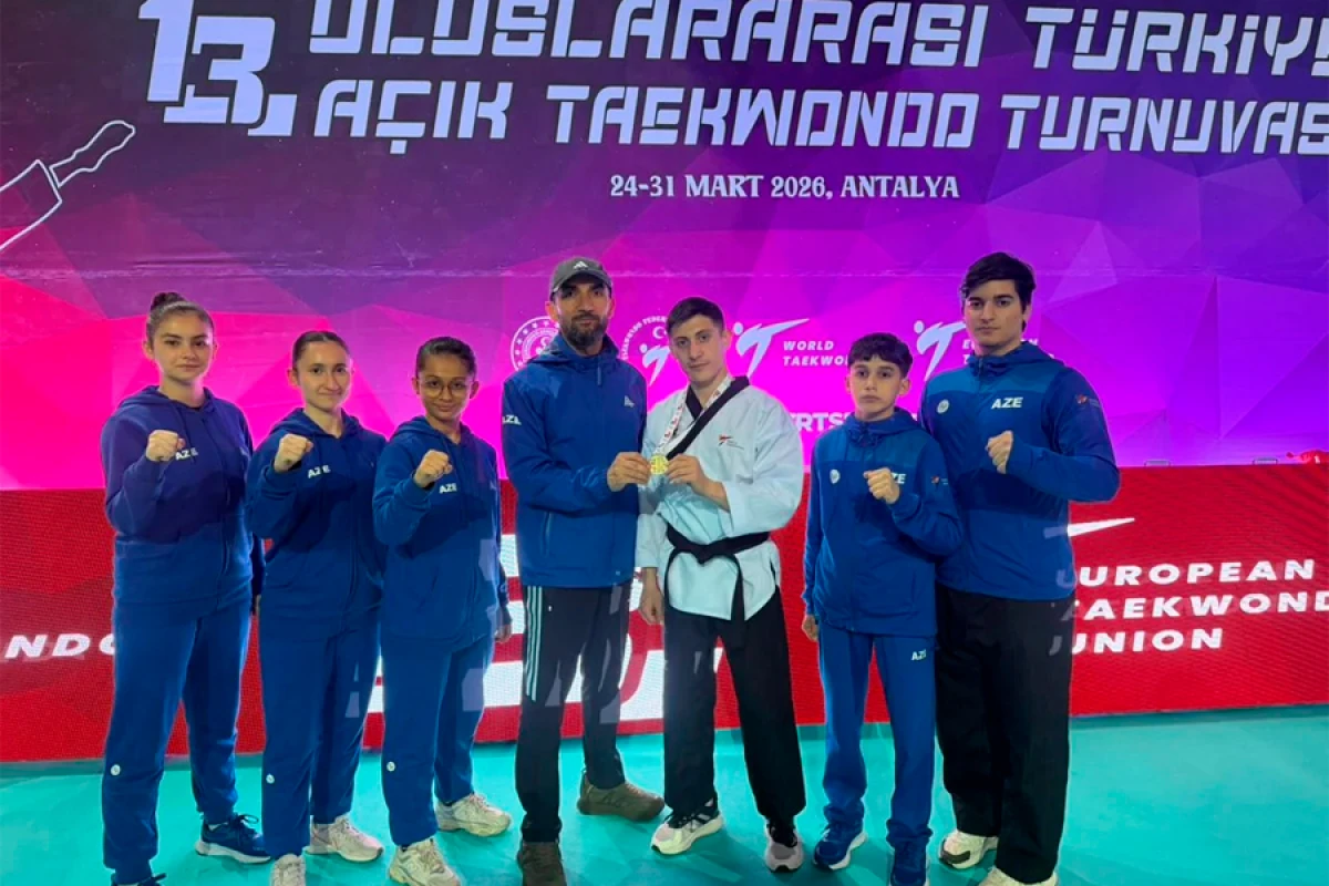 Taekvondoçumuz [["Türkiye Open"də]] qızıl medal qazandı