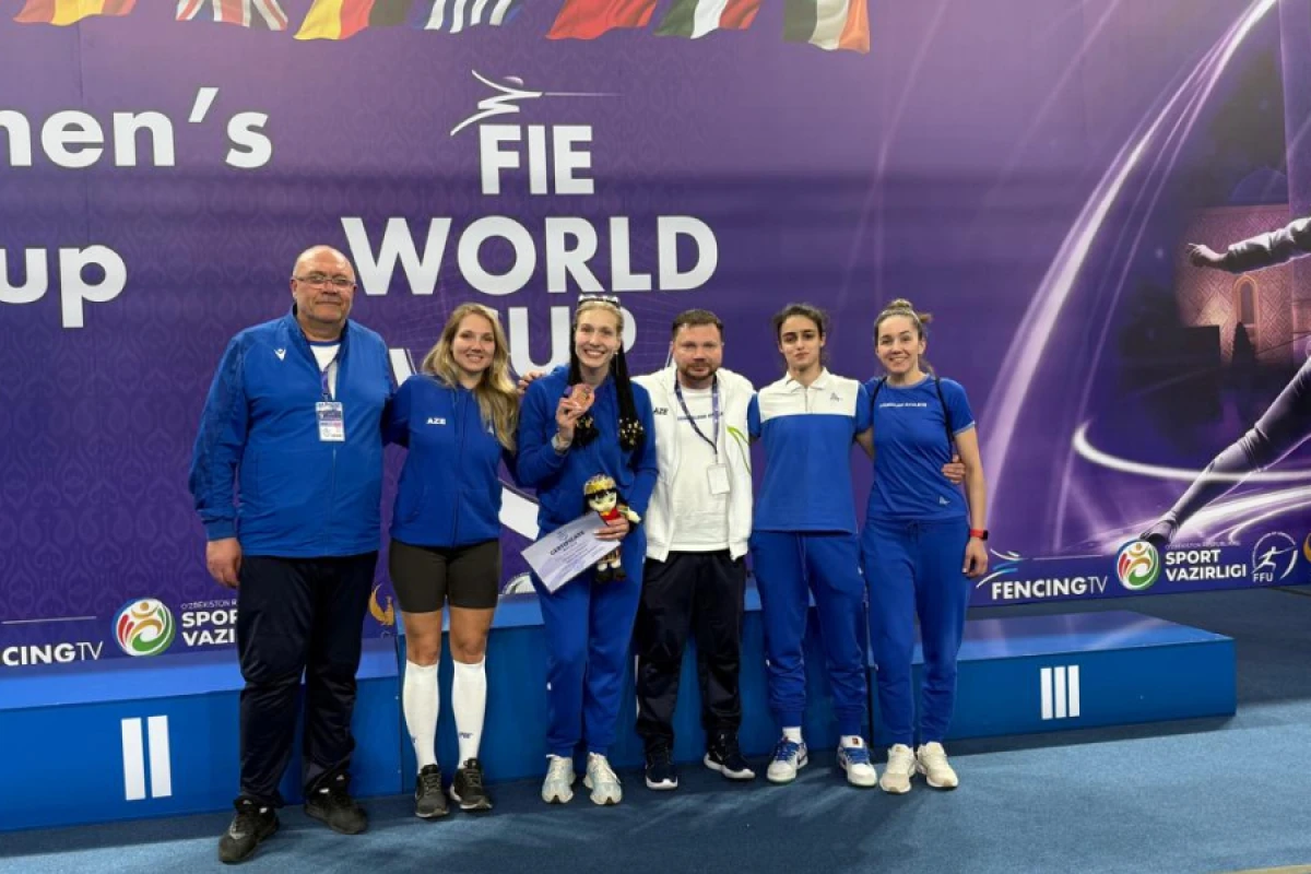 [[Azərbaycan sablyaçısı]] Palina Kaspiaroviç Daşkənddə bürünc medal qazandı