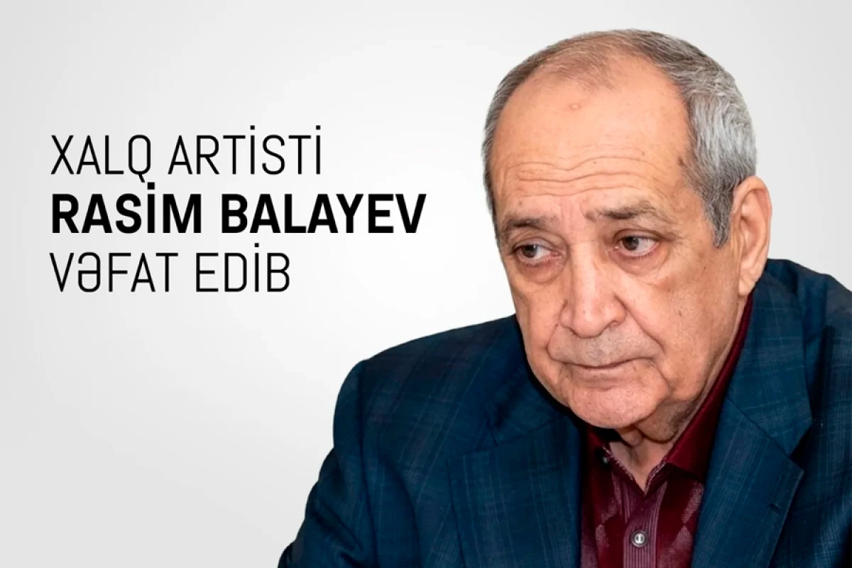 Mədəniyyət Nazirliyi [[Rasim Balayevin vəfatı ilə bağlı]] başsağlığı verdi