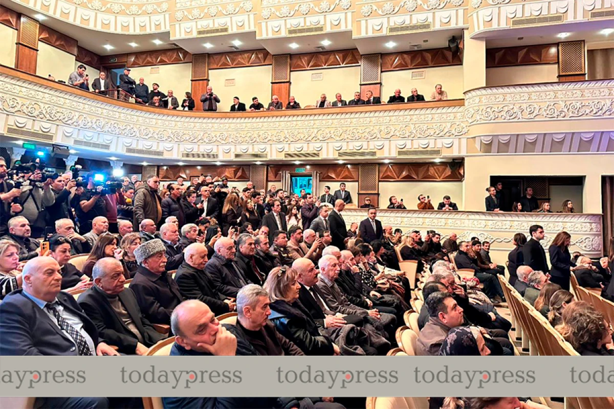 Rasim Balayevlə vida mərasimi keçirilir [[– FOTOLAR]]