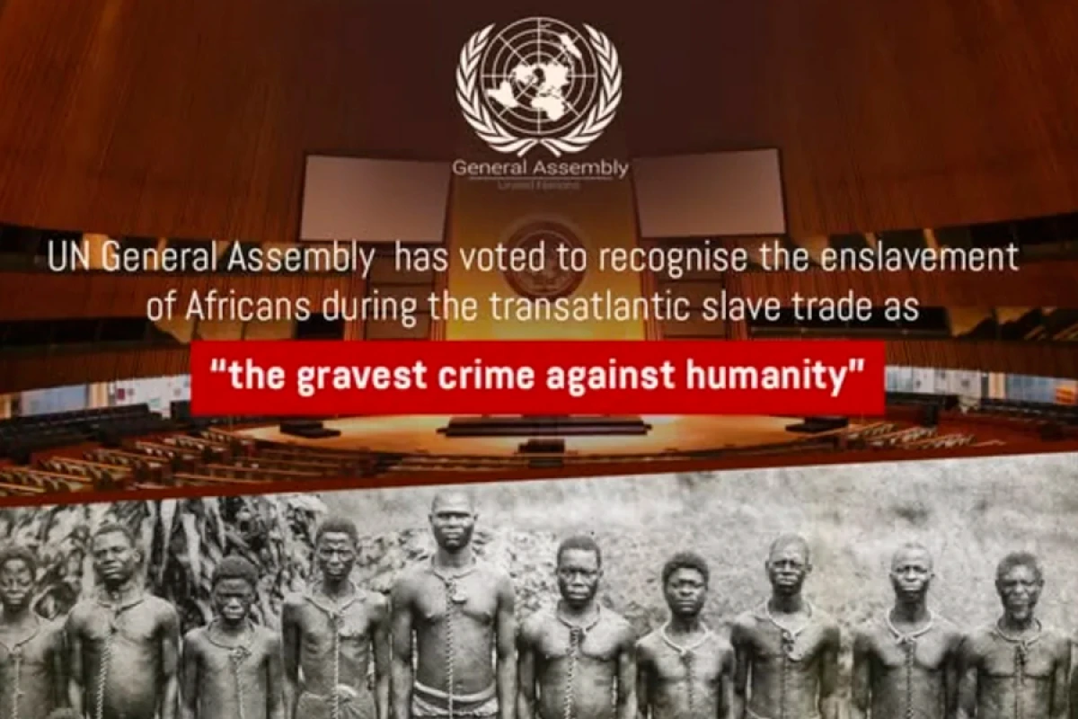 [[BTQ:]] BMT-nin transatlantik qul ticarətinə dair qətnaməsini tam dəstəkləyirik