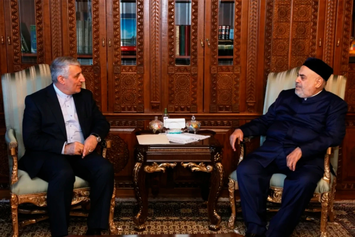 [[QMİ sədri]] İran səfiri ilə görüşdü