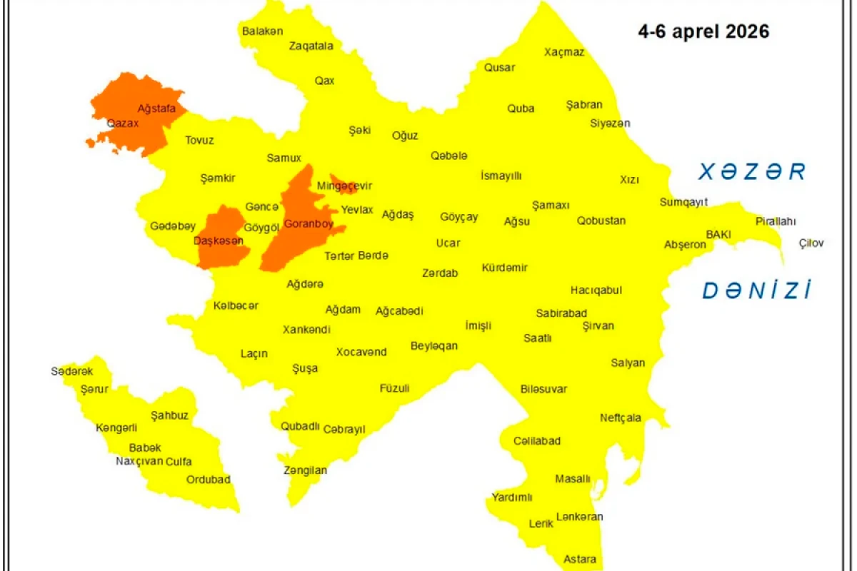 Bakıda və bölgələrdə külək güclənəcək [[- XƏBƏRDARLIQ]]