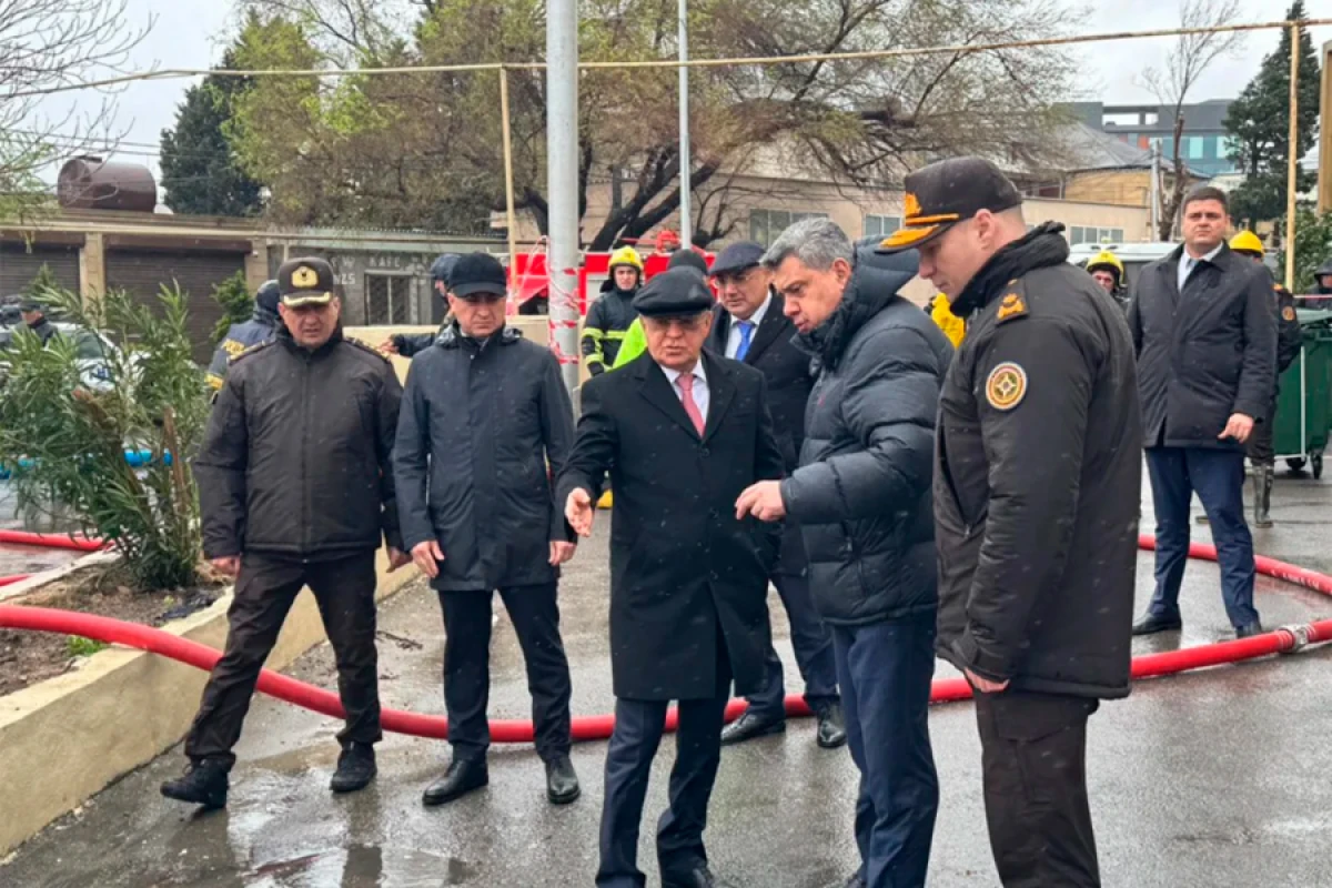 Kəmaləddin Heydərov Keşlədə suyun təsirinə məruz qalan əraziyə getdi [[- VİDEO]]