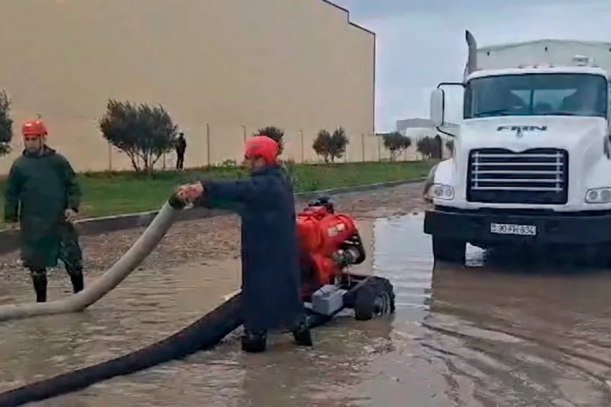 [[FHN:]] Suçəkmə işləri gecə saatlarında fasiləsiz davam etdirilib