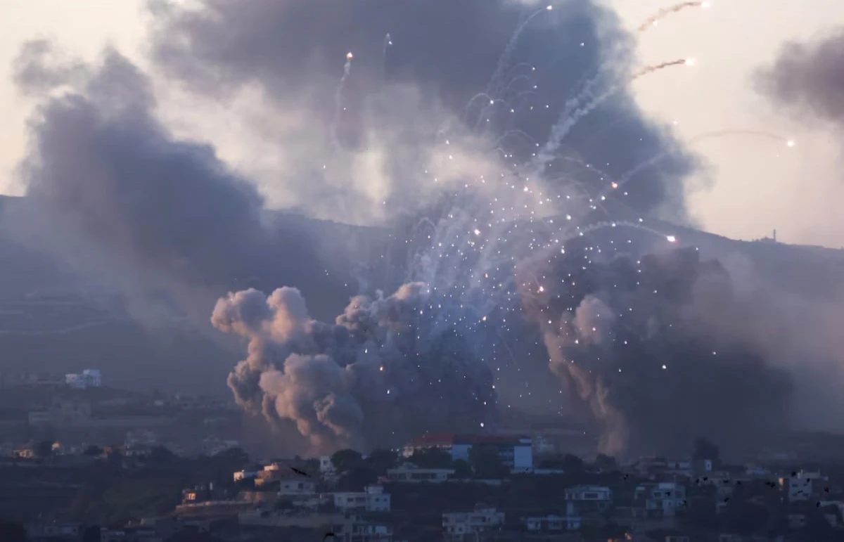 Livanın cənubuna hava hücumu: [[ölənlər var]]