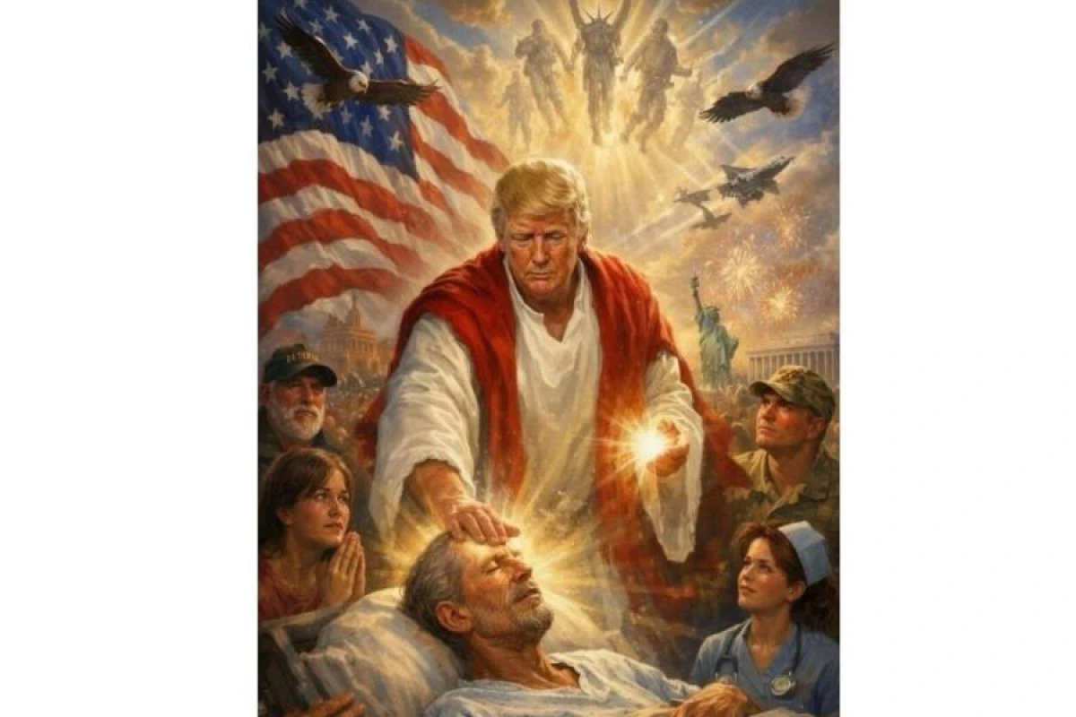 Tramp özünü [["peyğəmbər"]] elan etdi