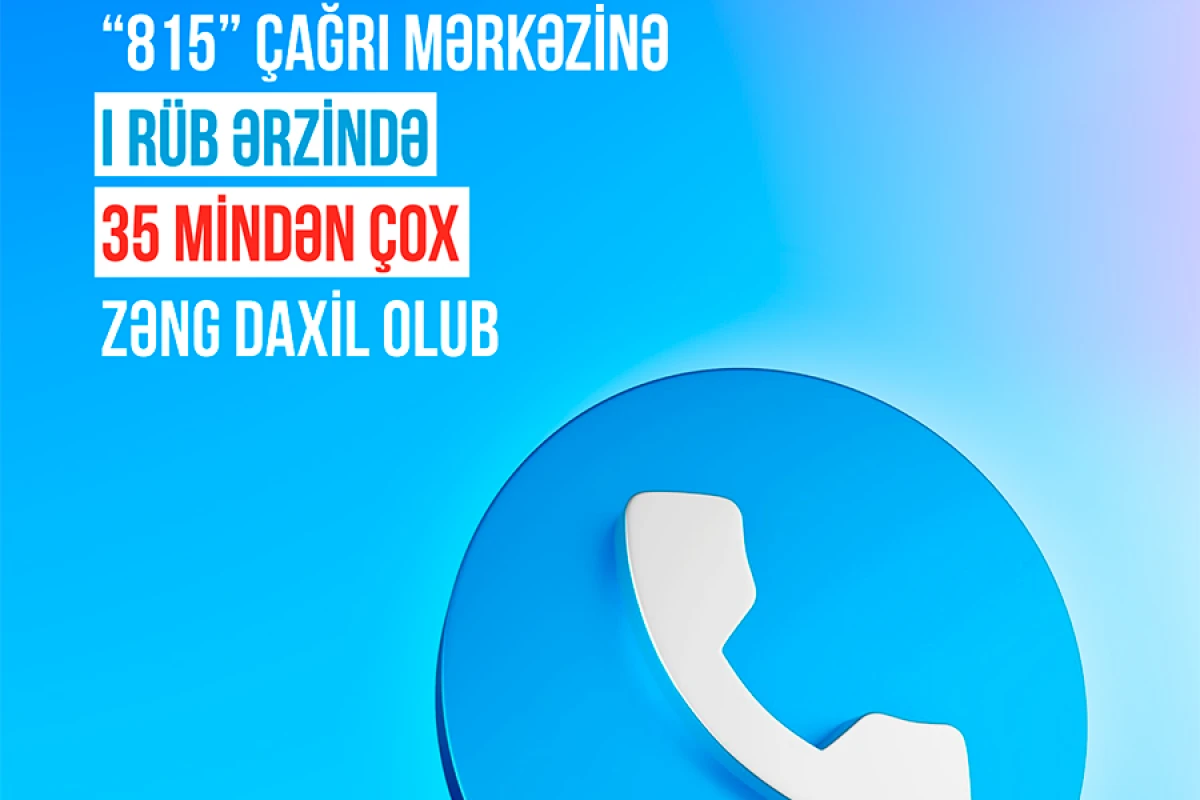 TƏBİB-in Çağrı Mərkəzinə [[son üç ayda 36 minə yaxın zəng]] daxil olub