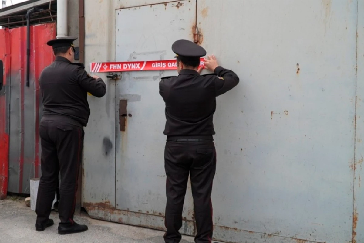 Binəqədidə mebel sexinin fəaliyyəti dayandırıldı [[- VİDEO]]