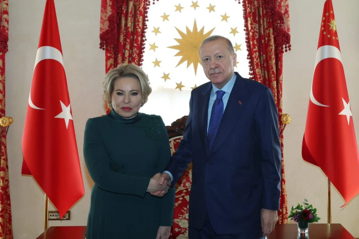 Ərdoğan və Matviyenko İstanbulda [[görüşdü]]