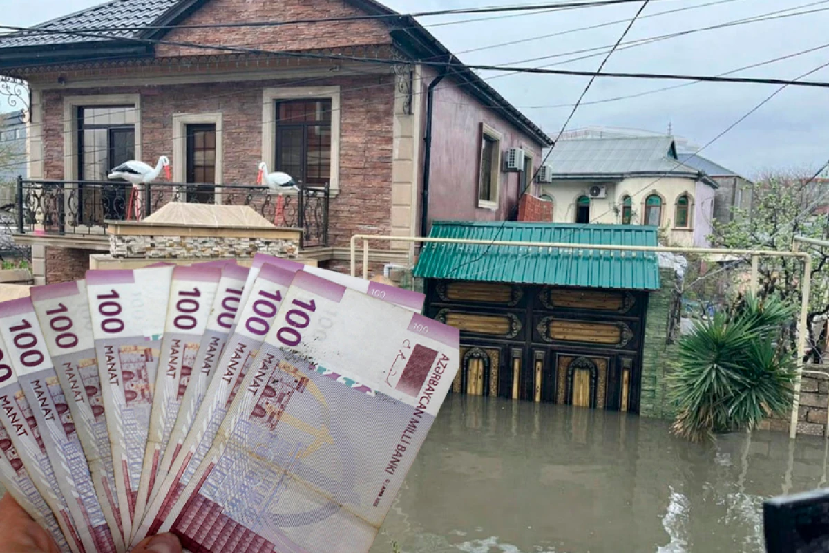 Yağış sularında "üzən" evlərə sığorta veriləcək? [[- AÇIQLAMA]]