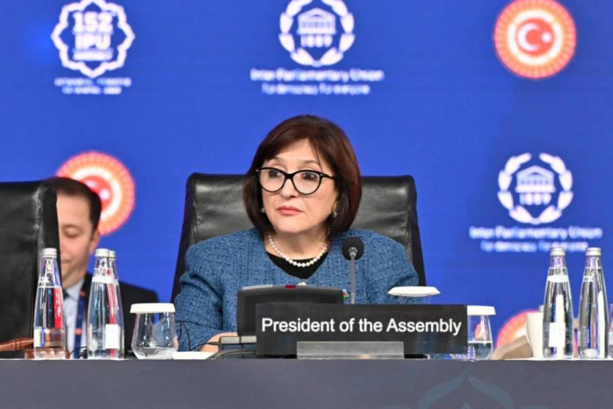 [[Sahibə Qafarova]] PAİ-nin 152-ci Assambleyası çərçivəsində ümumi müzakirələrə sədrlik etdi