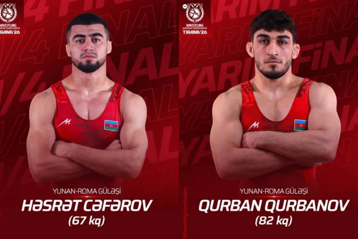 [[Avropa çempionatı:]] Həsrət Cəfərov və Qurban Qurbanov finala yüksəldi