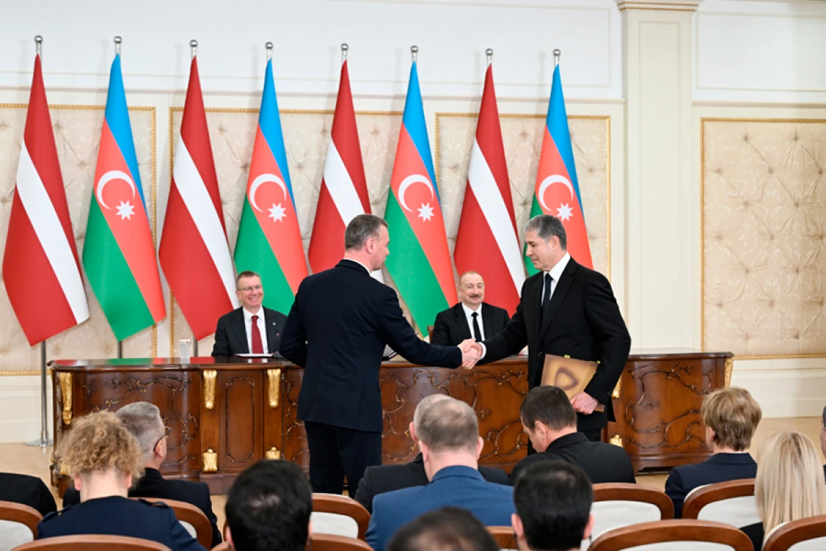 Azərbaycan-Latviya sənədləri mübadilə edildi [[- YENİLƏNDİ]]