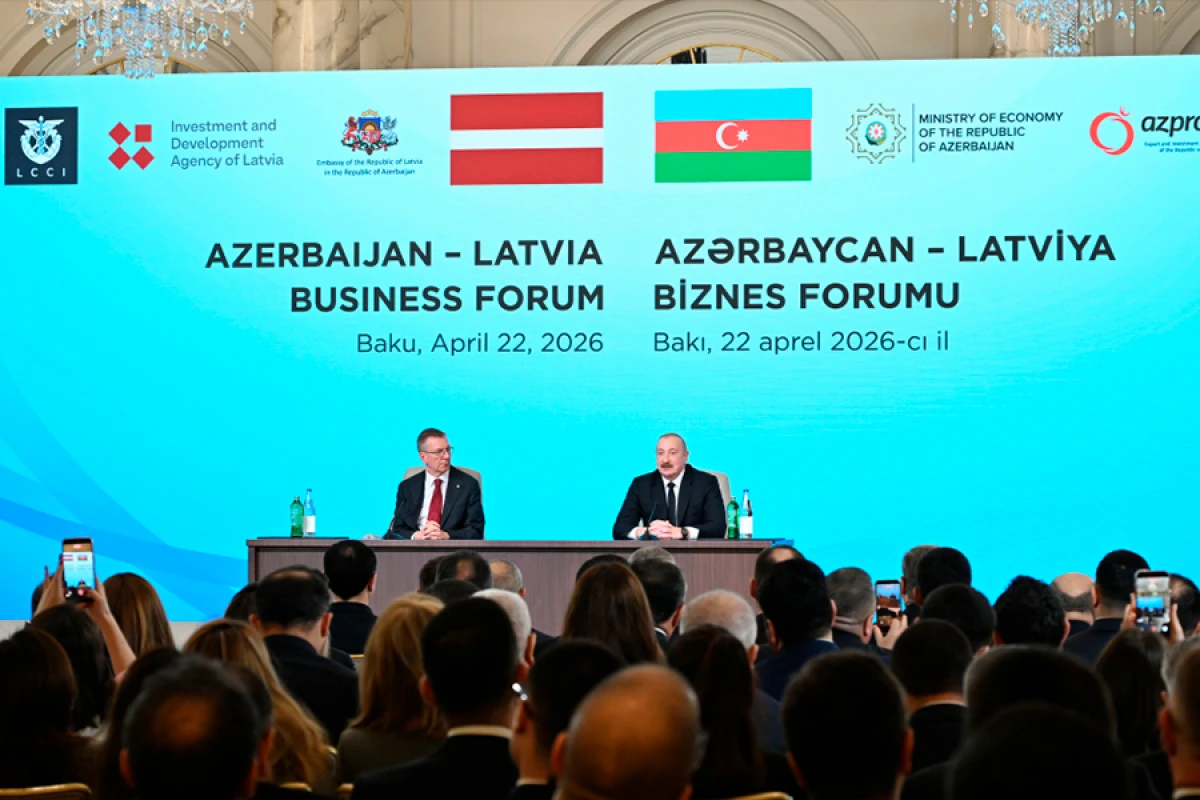 Bakıda Azərbaycan-Latviya biznes-forumu keçirildi- [[Yeniləndi]]