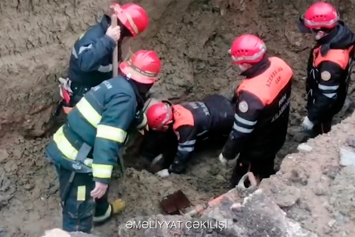 Qaradağda torpaq çökdü [[- ÖLƏN VAR - VİDEO]]