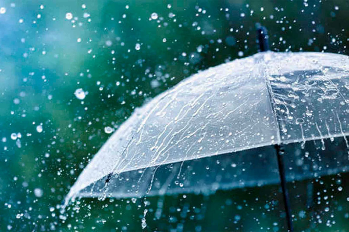 Bəzi yerlərə yağış yağır [[- FAKTİKİ HAVA]]