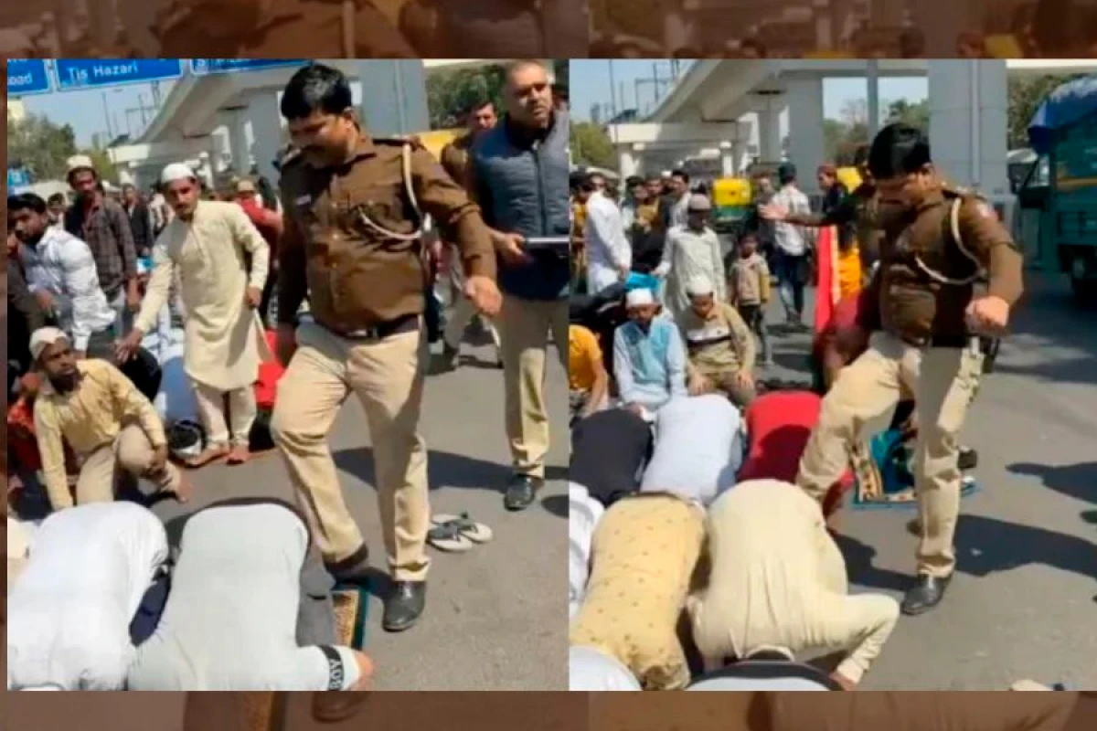 Namaz qılanlara belə divan tutdular [[- Hind polisindən qəddarlıq - VİDEO]]