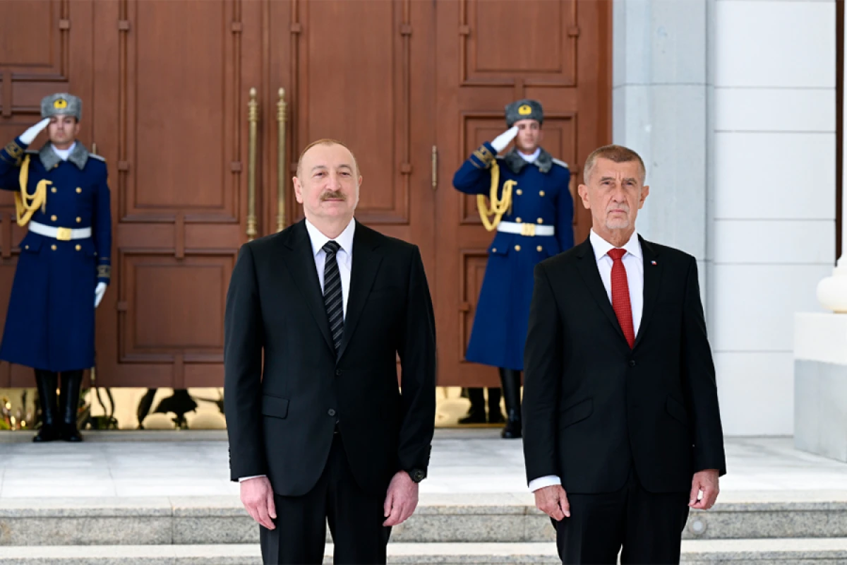 Qəbələdə Çexiyanın [[Baş naziri Andrey Babişin rəsmi qarşılanma mərasimi]] oldu