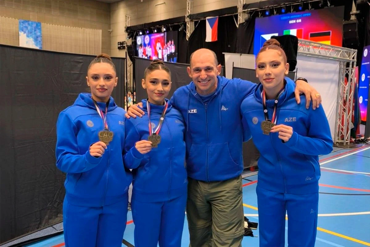 Aerobika yığmamız [[beynəlxalq turnirin qalibi]] oldu