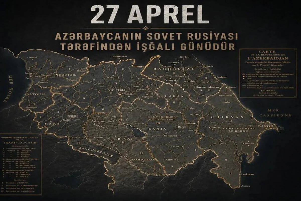 27 aprel işğalı və tariximizdən oğurlanan [[70 İLİN HESABATI]]