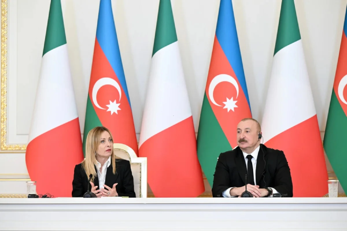 [[Meloni]]: "Prezident Əliyevlə İranla bağlı böhran ətrafında fikir mübadiləsi apardıq"
